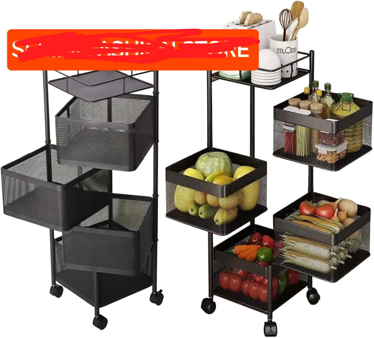 4 LAYER VEGETABLE STACK